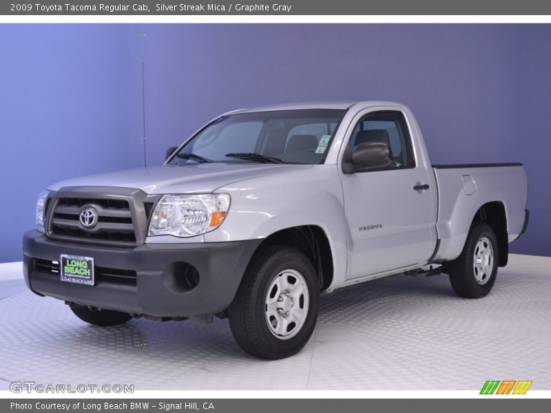 Silver Streak Mica / Graphite Gray 2009 Toyota Tacoma Regular Cab