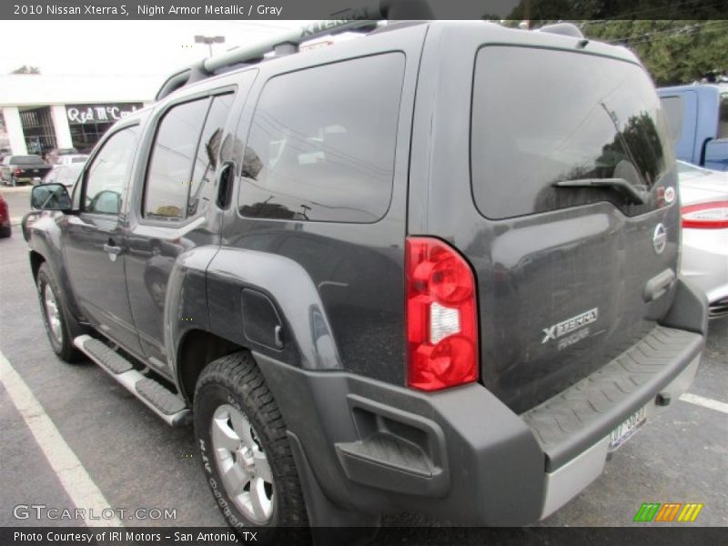 Night Armor Metallic / Gray 2010 Nissan Xterra S