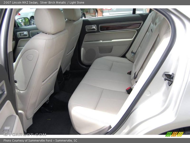 Silver Birch Metallic / Light Stone 2007 Lincoln MKZ Sedan