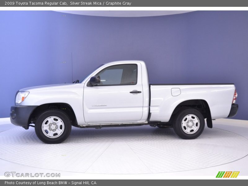 Silver Streak Mica / Graphite Gray 2009 Toyota Tacoma Regular Cab