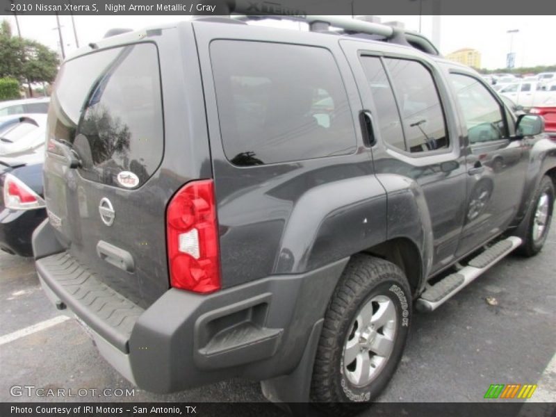 Night Armor Metallic / Gray 2010 Nissan Xterra S