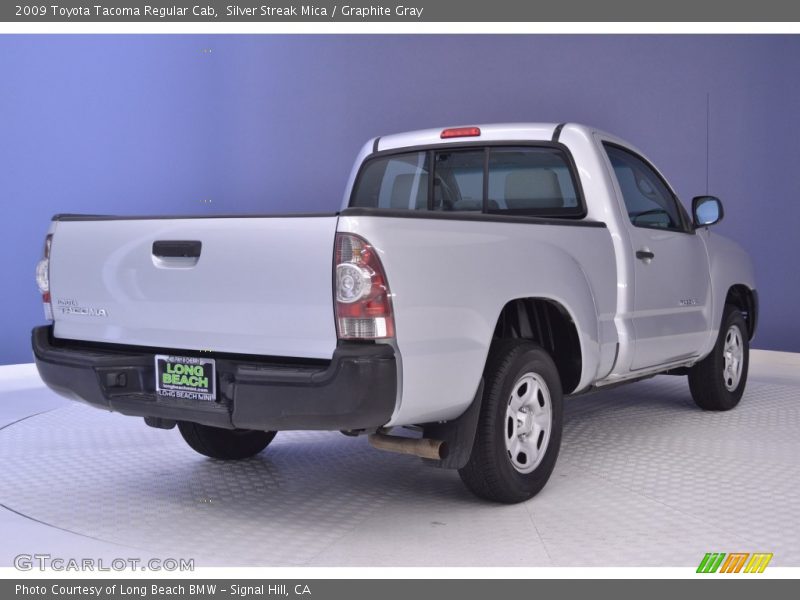 Silver Streak Mica / Graphite Gray 2009 Toyota Tacoma Regular Cab