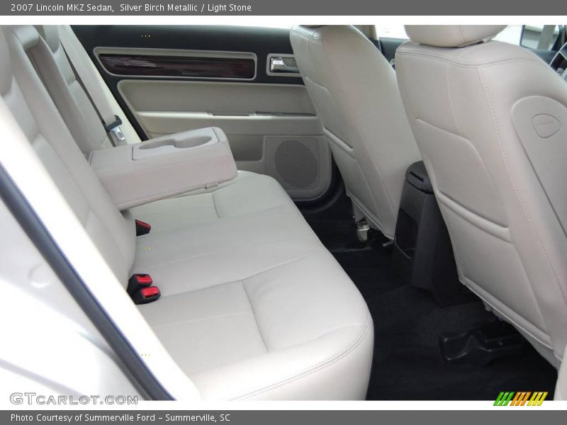 Silver Birch Metallic / Light Stone 2007 Lincoln MKZ Sedan