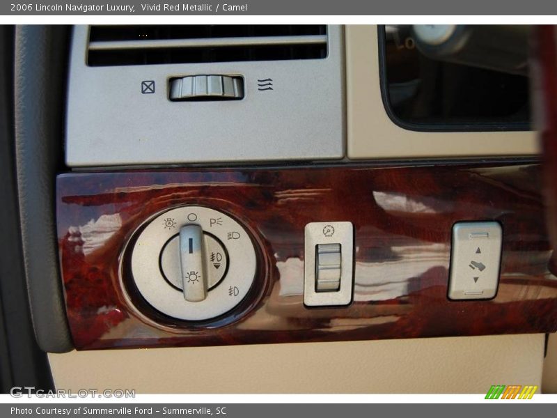 Vivid Red Metallic / Camel 2006 Lincoln Navigator Luxury