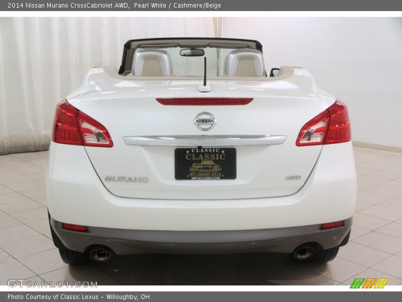 Pearl White / Cashmere/Beige 2014 Nissan Murano CrossCabriolet AWD
