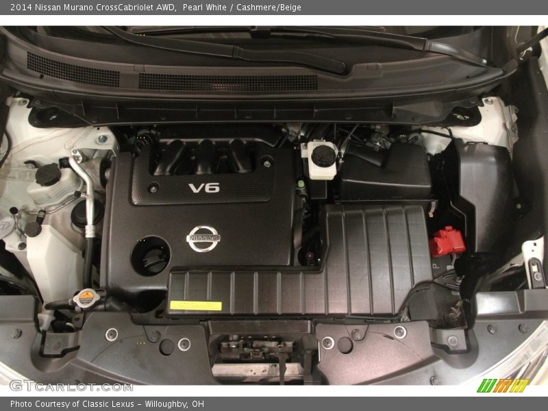 Pearl White / Cashmere/Beige 2014 Nissan Murano CrossCabriolet AWD
