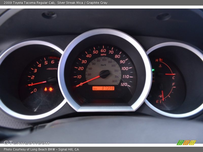 Silver Streak Mica / Graphite Gray 2009 Toyota Tacoma Regular Cab
