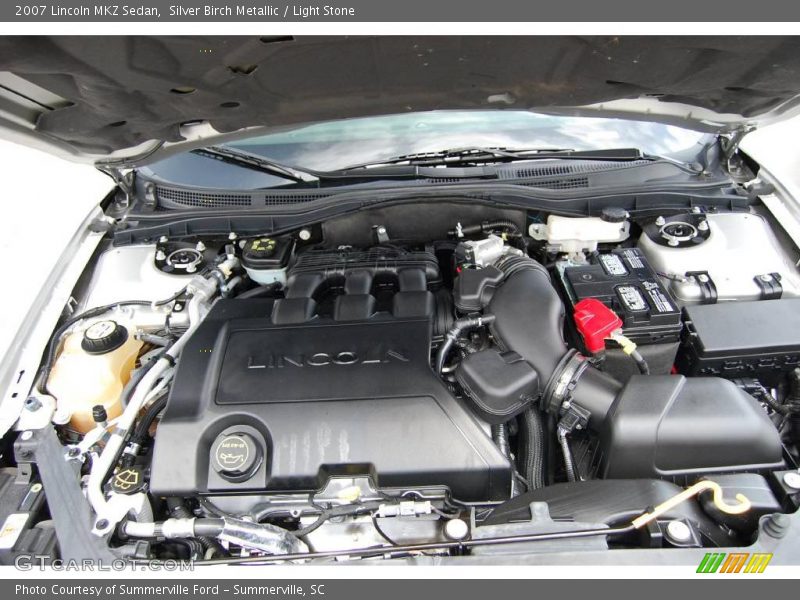 Silver Birch Metallic / Light Stone 2007 Lincoln MKZ Sedan
