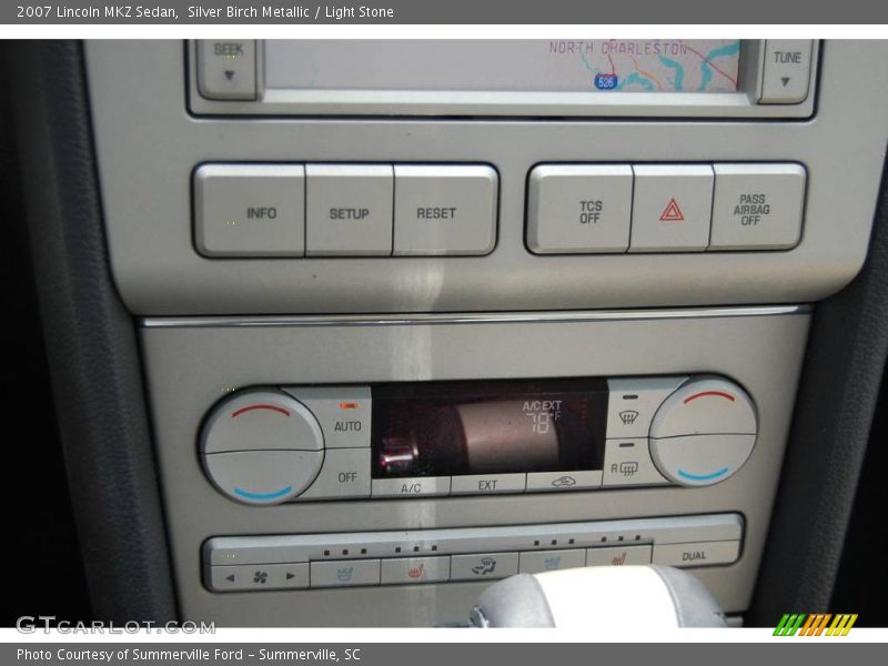 Silver Birch Metallic / Light Stone 2007 Lincoln MKZ Sedan