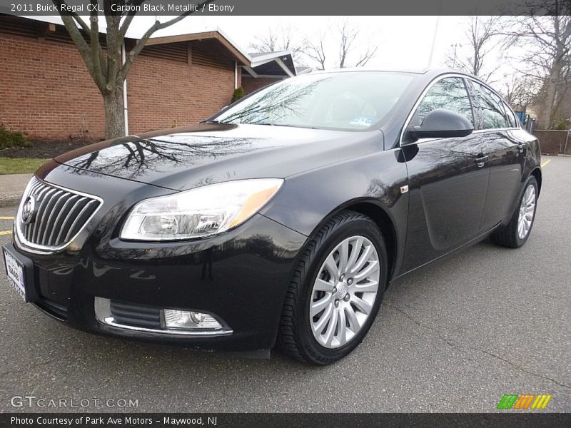 Carbon Black Metallic / Ebony 2011 Buick Regal CXL