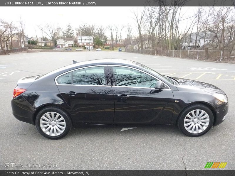 Carbon Black Metallic / Ebony 2011 Buick Regal CXL