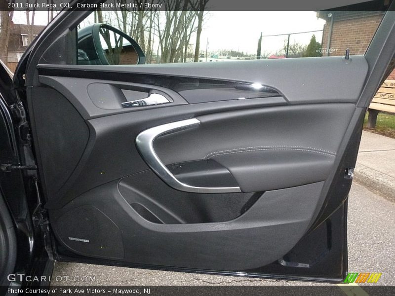 Carbon Black Metallic / Ebony 2011 Buick Regal CXL