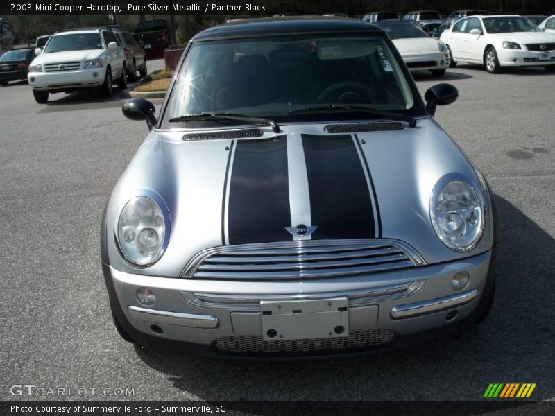 Pure Silver Metallic / Panther Black 2003 Mini Cooper Hardtop