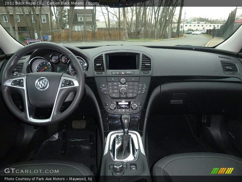 Carbon Black Metallic / Ebony 2011 Buick Regal CXL