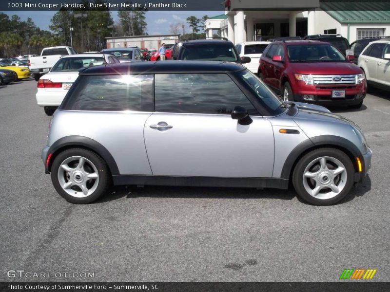 Pure Silver Metallic / Panther Black 2003 Mini Cooper Hardtop
