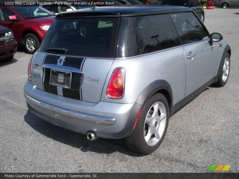 Pure Silver Metallic / Panther Black 2003 Mini Cooper Hardtop