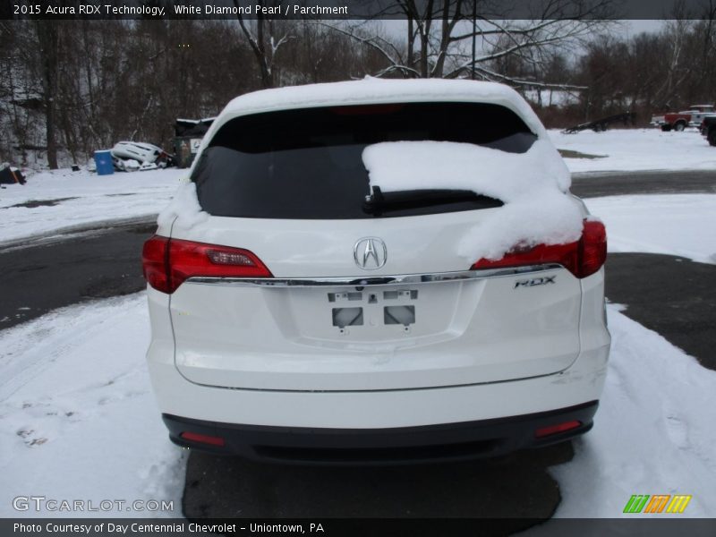 White Diamond Pearl / Parchment 2015 Acura RDX Technology