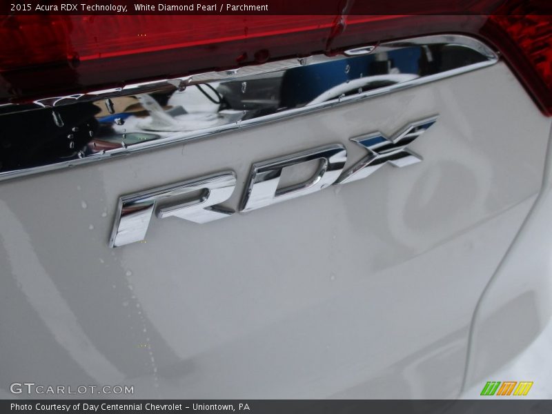 White Diamond Pearl / Parchment 2015 Acura RDX Technology