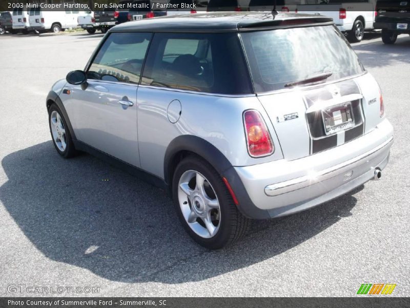 Pure Silver Metallic / Panther Black 2003 Mini Cooper Hardtop