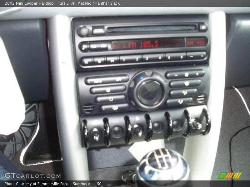 Pure Silver Metallic / Panther Black 2003 Mini Cooper Hardtop