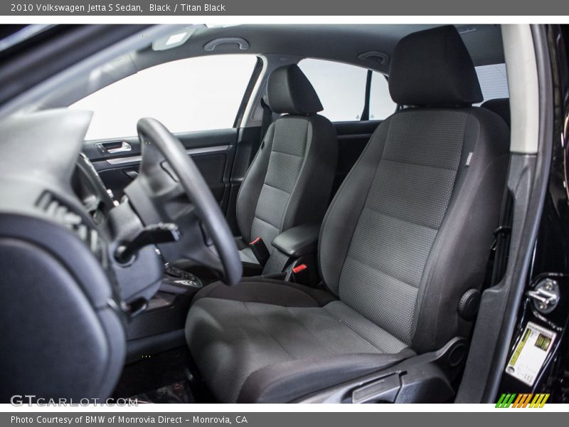 Black / Titan Black 2010 Volkswagen Jetta S Sedan