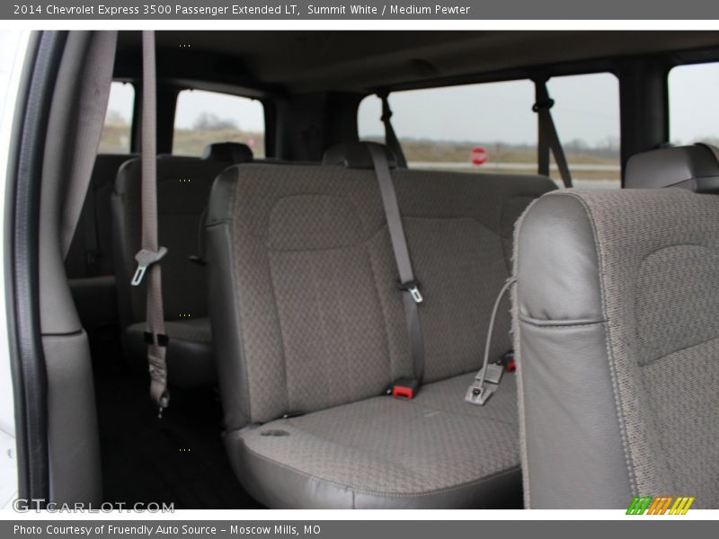 Summit White / Medium Pewter 2014 Chevrolet Express 3500 Passenger Extended LT