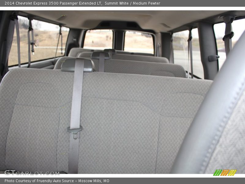 Summit White / Medium Pewter 2014 Chevrolet Express 3500 Passenger Extended LT