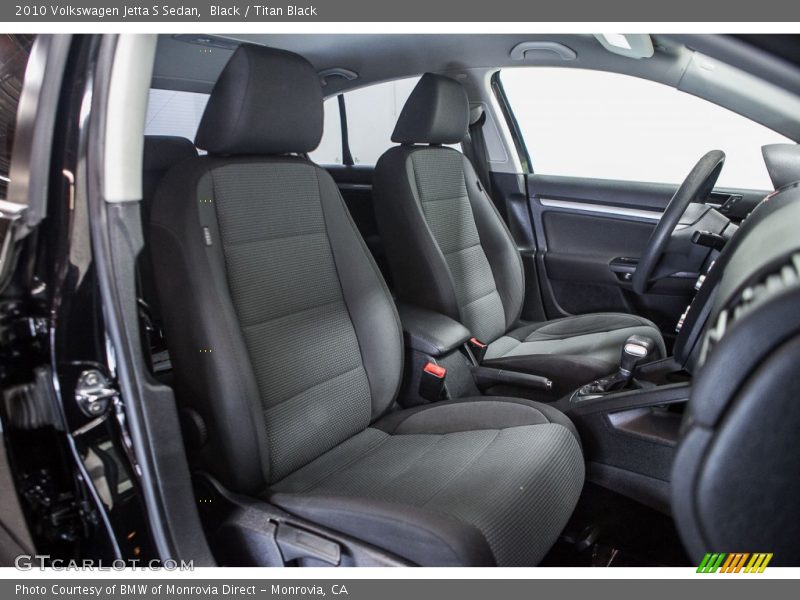 Black / Titan Black 2010 Volkswagen Jetta S Sedan