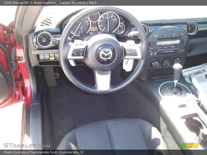 Copper Red Mica / Black 2006 Mazda MX-5 Miata Roadster
