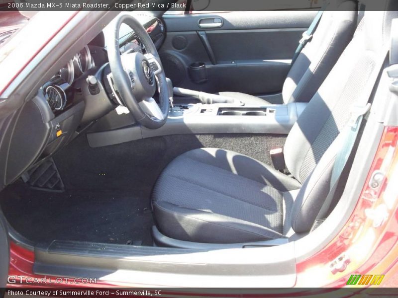 Copper Red Mica / Black 2006 Mazda MX-5 Miata Roadster