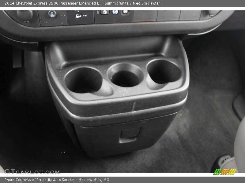 Summit White / Medium Pewter 2014 Chevrolet Express 3500 Passenger Extended LT
