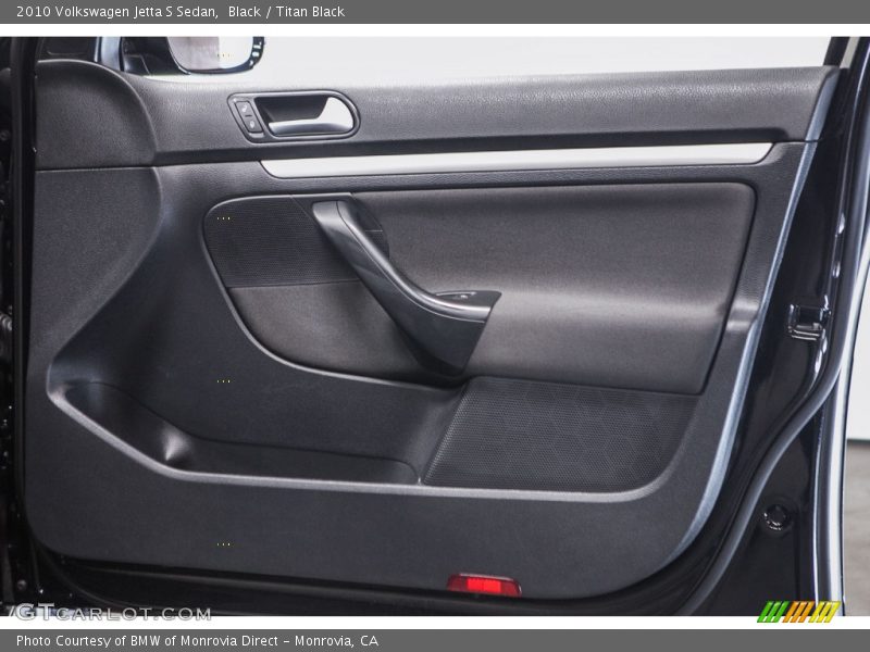 Black / Titan Black 2010 Volkswagen Jetta S Sedan