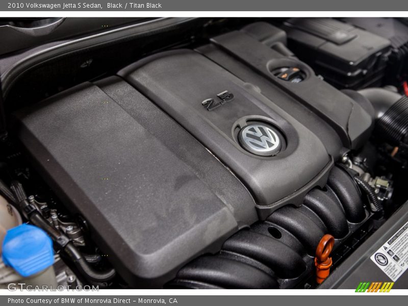 Black / Titan Black 2010 Volkswagen Jetta S Sedan