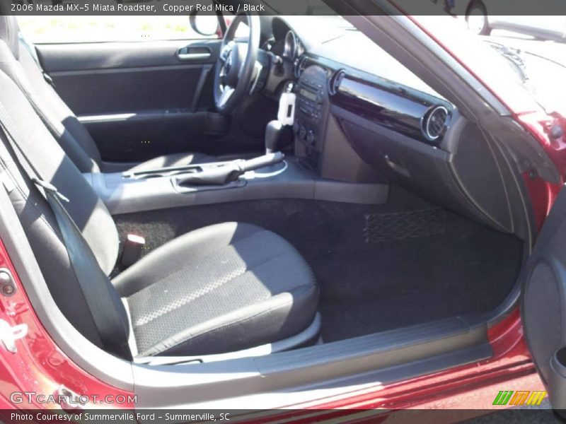 Copper Red Mica / Black 2006 Mazda MX-5 Miata Roadster