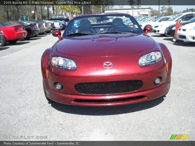 Copper Red Mica / Black 2006 Mazda MX-5 Miata Roadster