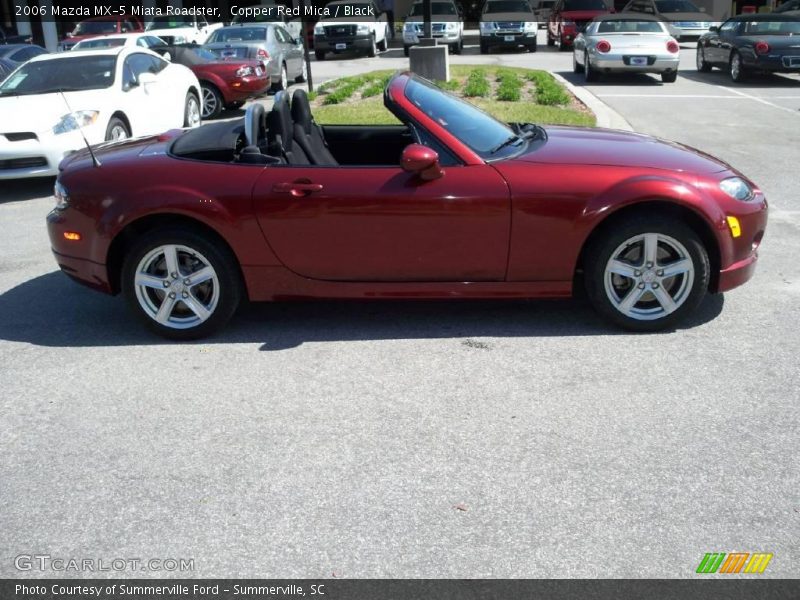 Copper Red Mica / Black 2006 Mazda MX-5 Miata Roadster