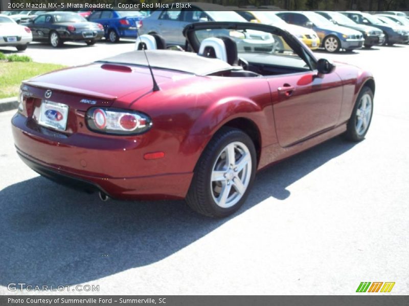 Copper Red Mica / Black 2006 Mazda MX-5 Miata Roadster