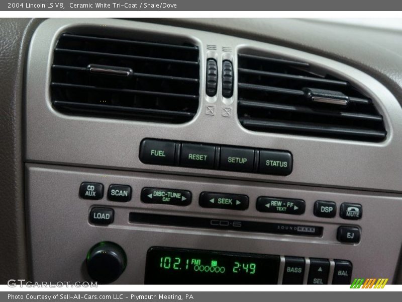 Ceramic White Tri-Coat / Shale/Dove 2004 Lincoln LS V8