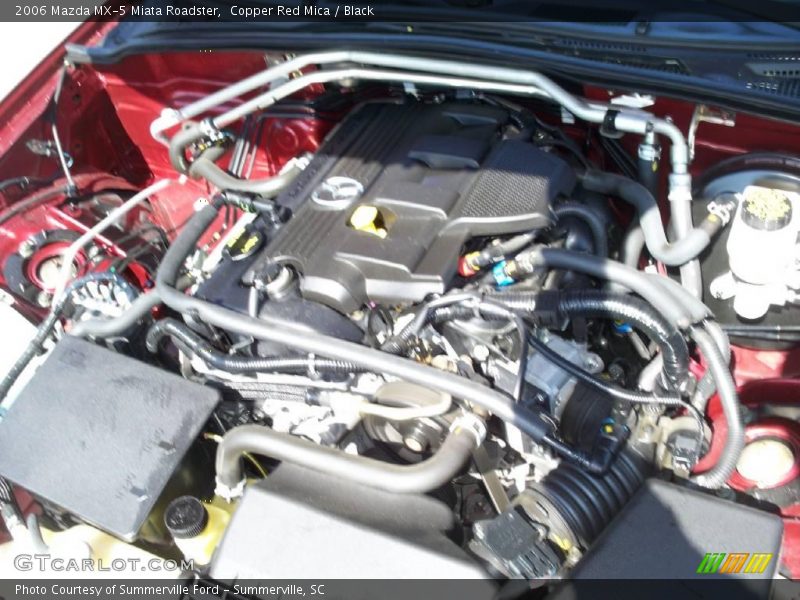 Copper Red Mica / Black 2006 Mazda MX-5 Miata Roadster