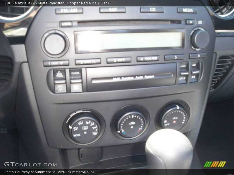 Copper Red Mica / Black 2006 Mazda MX-5 Miata Roadster