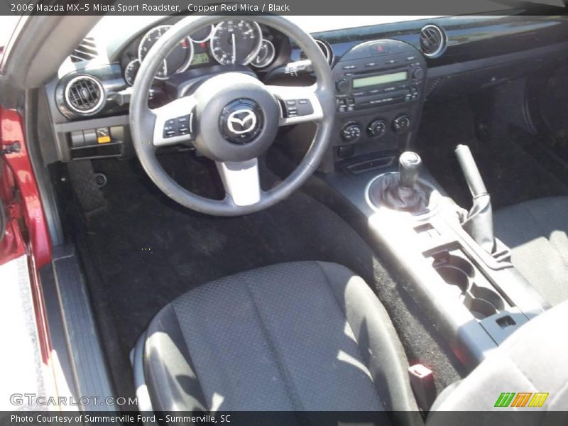 Copper Red Mica / Black 2006 Mazda MX-5 Miata Sport Roadster