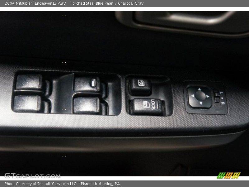 Torched Steel Blue Pearl / Charcoal Gray 2004 Mitsubishi Endeavor LS AWD