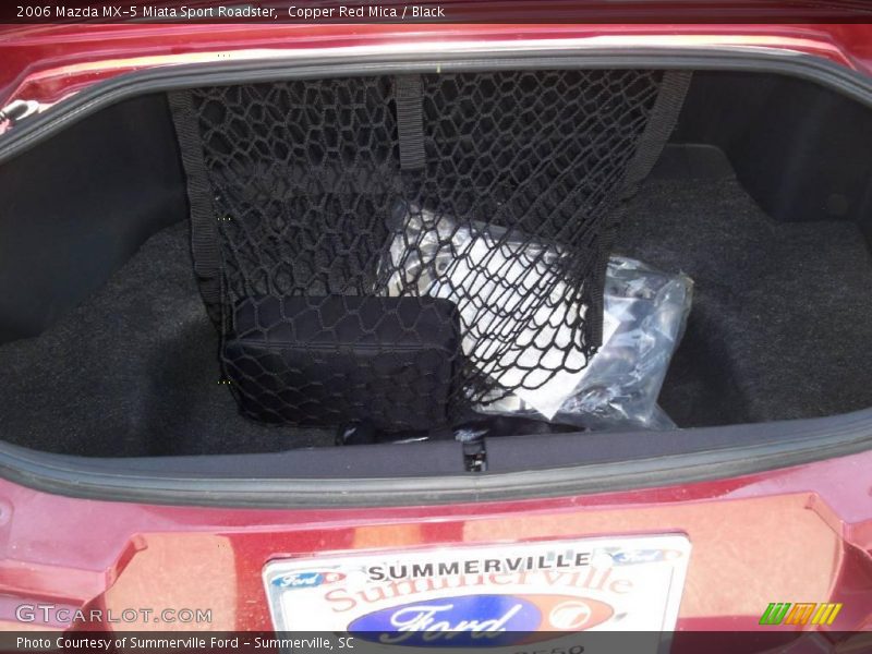 Copper Red Mica / Black 2006 Mazda MX-5 Miata Sport Roadster