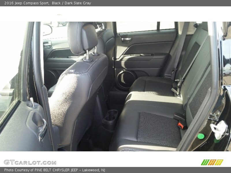 Black / Dark Slate Gray 2016 Jeep Compass Sport
