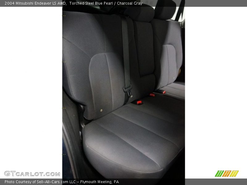Torched Steel Blue Pearl / Charcoal Gray 2004 Mitsubishi Endeavor LS AWD