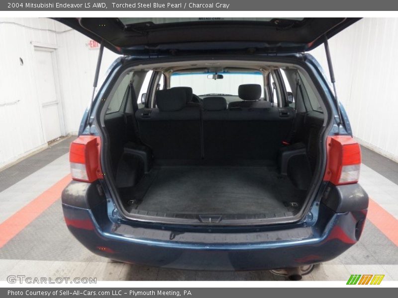 Torched Steel Blue Pearl / Charcoal Gray 2004 Mitsubishi Endeavor LS AWD