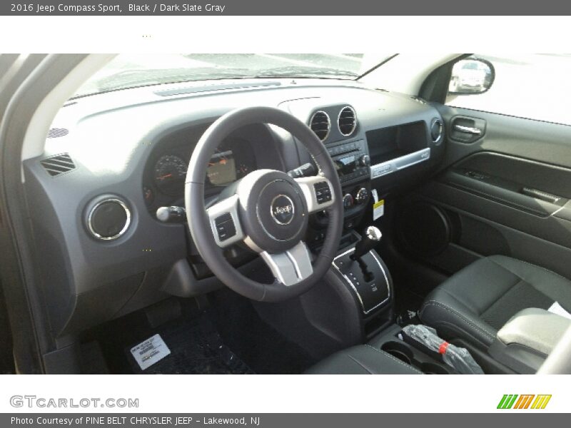 Black / Dark Slate Gray 2016 Jeep Compass Sport