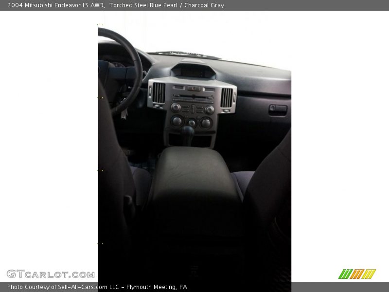 Torched Steel Blue Pearl / Charcoal Gray 2004 Mitsubishi Endeavor LS AWD