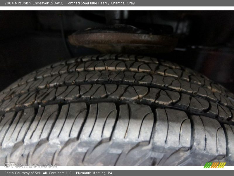 Torched Steel Blue Pearl / Charcoal Gray 2004 Mitsubishi Endeavor LS AWD