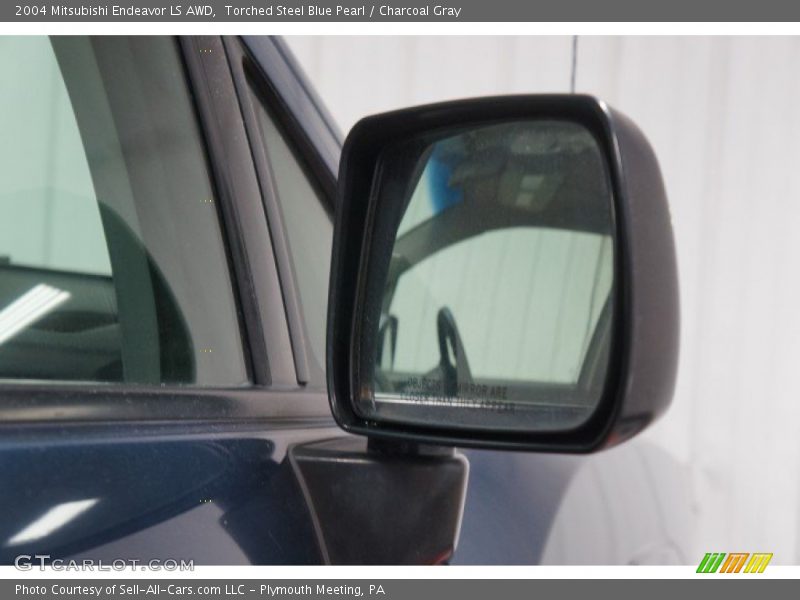 Torched Steel Blue Pearl / Charcoal Gray 2004 Mitsubishi Endeavor LS AWD